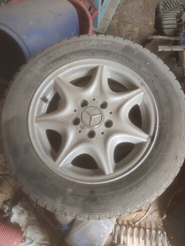 герметик для шин: Колеса в сборе 195 / 65 / R 15, Зимняя шипованная, Б/у, Комплект, Легковые, Литые, отверстий - 5