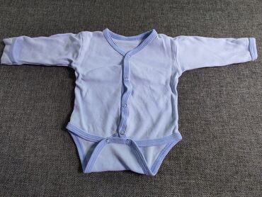 одежда для беременных женщин: Боди, цвет - Голубой, Б/у