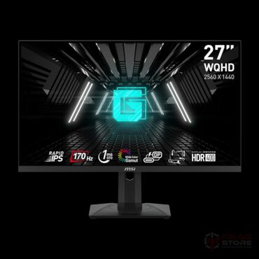 мониторы 144 гц: Монитор, MSI, Колдонулган, LED, 26" - 27"