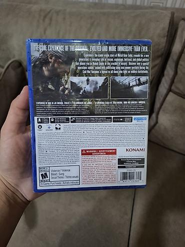 Video oyunlar və konsollar: Metal Gear Solid.Snake Eater – Tactical Edition Ps5 oyunu🎮.Tam — 2