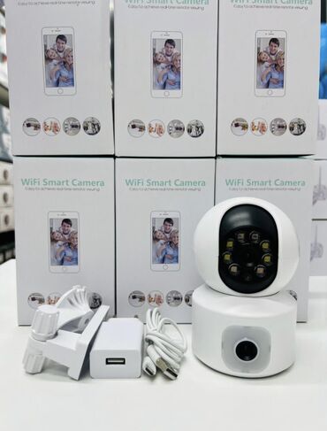ip камеры 8 мп с картой памяти: WIFI Ip камера видеонаблюдения App ICSee С двойной камерой, поворотная