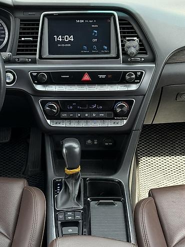 Тонировка автостекол: Hyundai Sonata, new rise 🇰🇷 седан бизнес-класса в темно-сером цвете — 9