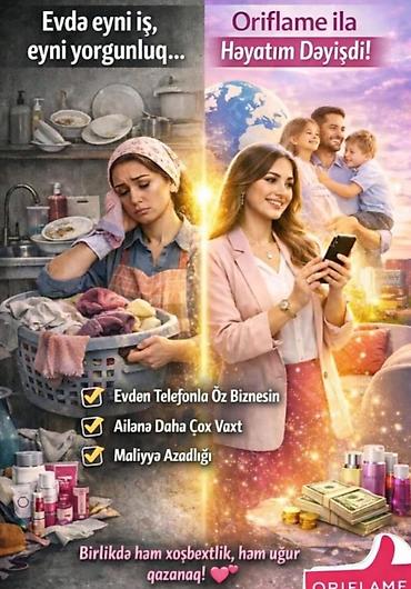 evinde masaj: Oriflame ilə Həyatını Dəyişdir! Evdən, yalnız telefonla öz biznesini — 1