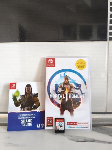 купить игры на нинтендо свитч: Mortal Kombat 1 в идеальном состоянии, + полный, оригинальный комплект