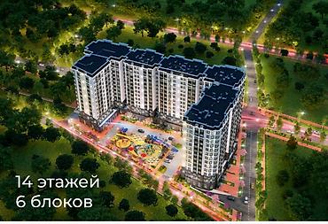 12: 3 комнаты, 115 м², Кок-Жар ж/м Элитка, 12 этаж, ПСО (под самоотделку) — 4
