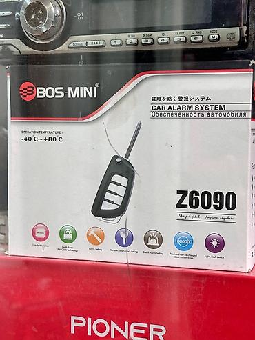 Автомобильная сигнализация BOS-MINI Z6090. Охранная система at lalafo.kg Автомобильная сигнализация BOS-MINI Z6090. Охранная система