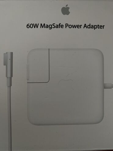Адаптеры питания для ноутбуков: 60W Apple MagSafe Power Adapter Совместимость Модели MacBook Pro (15