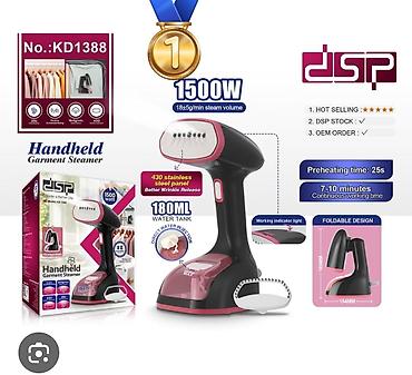 DSP KD1388 əl tipli geyim buxarlandırıcısı - Güc: 1500W - Buxar
