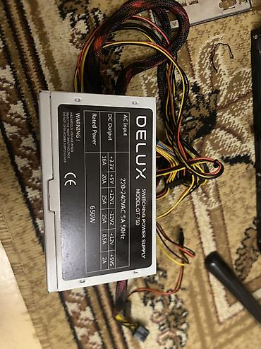 pc: Блок питания, Б/у, Delux, 650 Вт, 650 Вт — 1