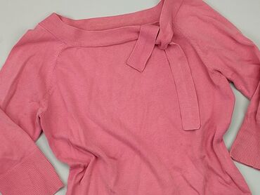 czerwona bluzki z falbankami: Bluzka Damska, Wallis, XL, stan - Dobry