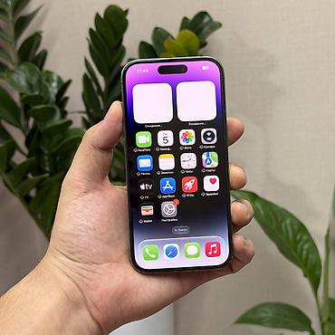 Мобильные телефоны и аксессуары: IPhone 14 Pro, Б/у, 128 ГБ, Deep Purple, Чехол, 100 % — 3
