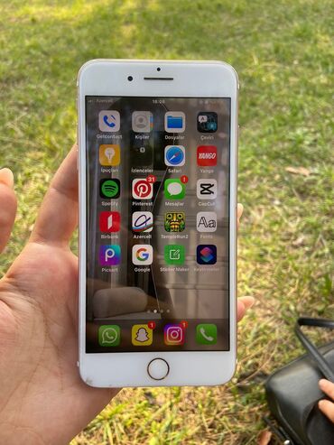 beş barmaq: IPhone 7 Plus, 32 ГБ, Rose Gold, Отпечаток пальца