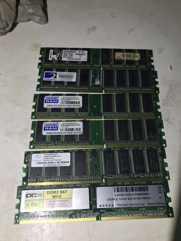 ddr3: Оперативдик эс-тутум, Колдонулган, 4 ГБ, DDR3, 667 МГц, ПК үчүн
