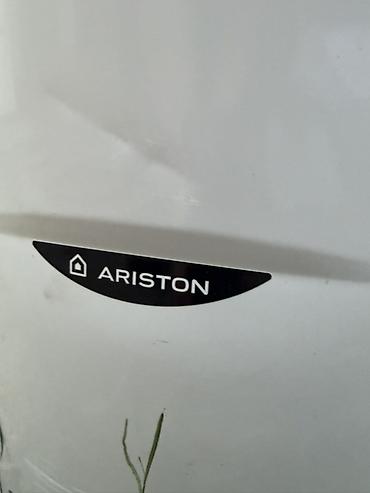 air up: Накопительный водонагреватель Объем бака: 100 л, Ariston, Электрический, Титан, Б/у — 3