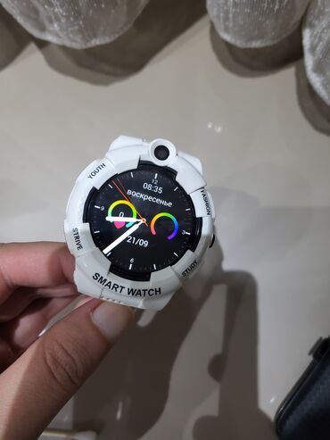 gps купить: Б/у, Смарт часы, Wonlex, Сим карта, цвет - Белый