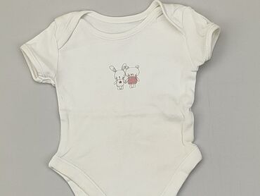 białe body koronkowe niemowlęce: Боді, George, 0-3 міс., 
стан - Хороший
