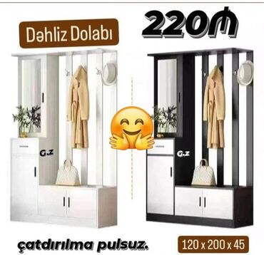 dəhliz mebeli hovsan: Новый, Прямой шкаф, Шкаф в прихожей