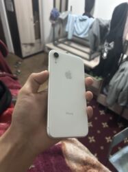 iphone xr чехлы: IPhone Xr, Колдонулган, 64 ГБ, Ак, Каптама, 78 %