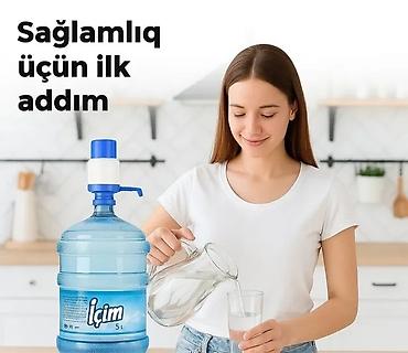 su keni: Sumqayit erazisine catdirilma pulsuz qiymeti 2.50 5 eded alana pompa — 1