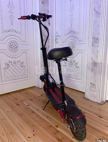 sukuter: Güclü elektrikli skuter - İki parlaq ön fənər və arxa stop işığı – — 7