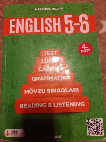 nərgiz nəcəf listening: Nərgiz Nəcəf 5-6 2023-cü ilin kitabı içi heç yazılmayıb təcili satılır