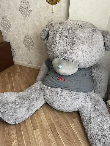 oyuncaq kalyaska: Nəhəng Teddy ayı satılır. Təxminən 2 metr boyundadır. Çox yumşaq — 2