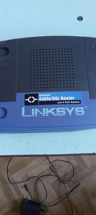 пассивное сетевое оборудование китай: Роутер Linksys EtherFast Cable/DSL Router with 4-Port Switch. - Тип