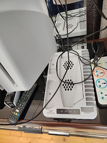 PS5 (Sony PlayStation 5): Tam Hazır Set! PS5 Slim + 3 Pult + Oyunlar + 109 sm TV"+soyuducu+pult -da lalafo.az — 5 PS5 (Sony PlayStation 5): Tam Hazır Set! PS5 Slim + 3 Pult + Oyunlar + 109 sm TV"+soyuducu+pult — 5