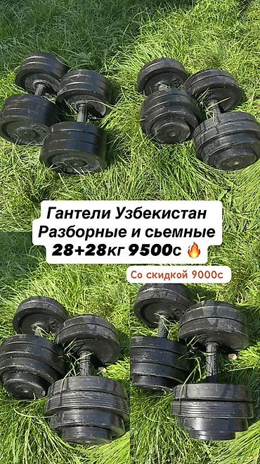 Гантели: Гантели разборные (Узбекистан) - Тип: разборные и съемные блины - — 1