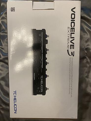 audio kasetler: TC-Helicon VoiceLive 3 Extreme – vokal və gitar üçün səhnə — 3