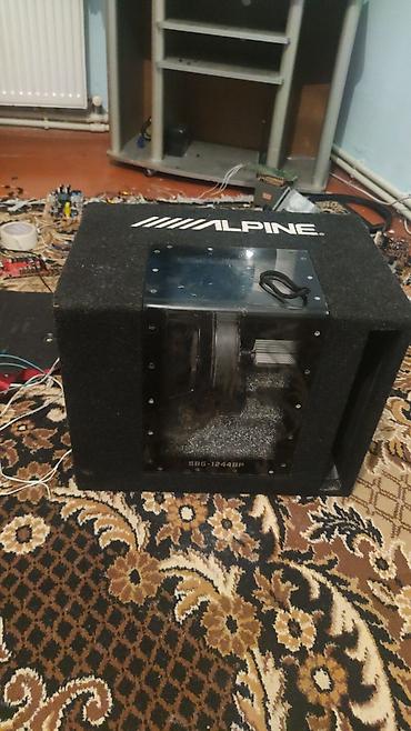 maşın kalonkalar: Alpine SBG-1244BP subwoofer qutusu - Brend/model: Alpine SBG-1244BP - — 1