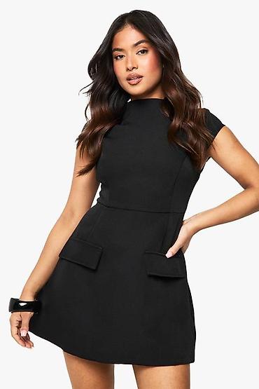 Haljine: 💫Crna mini haljina – elegantan A-kroj
✅1800 din — 1