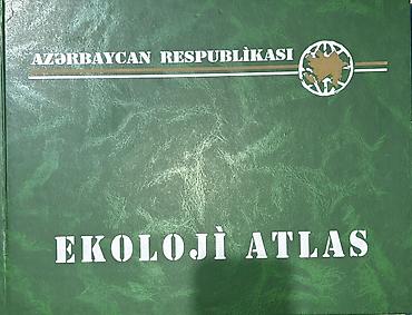 Kitablar və jurnallar: Ekoloji atlaslar və Torpaq atlası. Hər biri 50 manat. İkisini alana 80 — 2