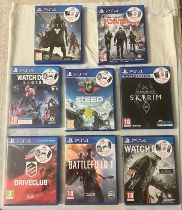 ps 4 2 ci əl: Battlefield 1, Ekşn, İşlənmiş Disk, PS4 (Sony Playstation 4), Ödənişli çatdırılma