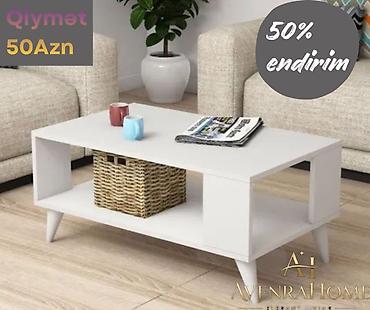 silindr formalı əşyalar: Jurnal masası, Yeni, Açılmayan, Laminat, Dördbucaq masa — 4
