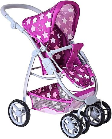 superfit papuce: Kolica Coco – Star dark pink (Šifra proizvoda: 90) - Kombinovana — 2