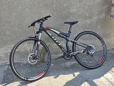 velosiped kaskası: Scott tam asqılı MTB velosipedi - Çərçivə: Scott alüminium, tam asqı — 1