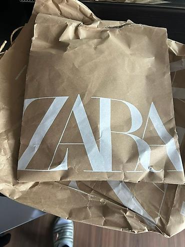 pull and bear: Futbolka, Zara, M, rəng - Boz — 2