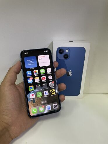хонор 50 телефон: IPhone 13, Б/у, 128 ГБ, Синий, Коробка, 88 %