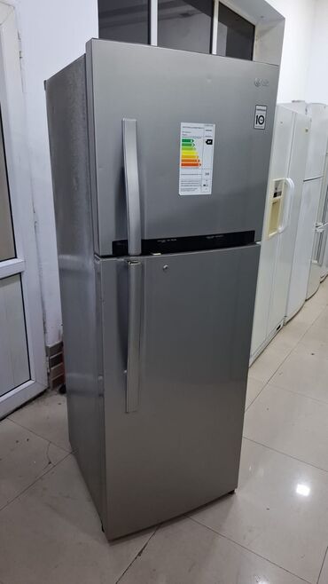 soyuduclar: 2 qapılı LG Soyuducu Satılır, rəng - Gümüşü