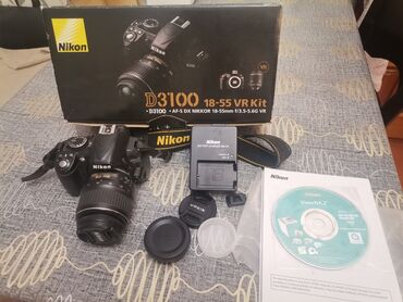 Fotokameralar: Fotoaparat Nikon D3100
Çox az işlədilib