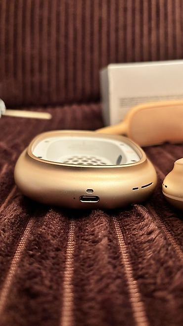 Ноутбуки и аксессуары: Беспроводные полноразмерные наушники, Apple, Б/у — 6