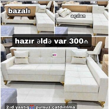 Divanlar: Künc divan, Yeni, Açılan, Bazalı, Parça, Şəhərdaxili pulsuz çatdırılma