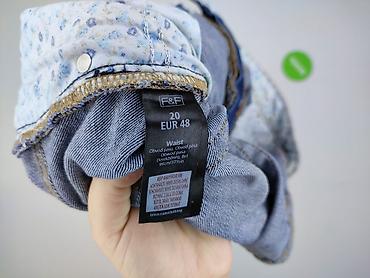 45x24: F&F, Jeansy damskie, rozmiar 4XL — 4