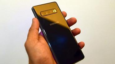 s10 barter: Samsung Galaxy S10, rəng - Qara — 2