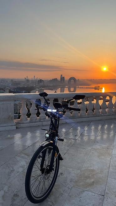 vele: Elektrikli velosiped. 30-40km yol qet ede bilir Qiymetde razılaşmax — 3