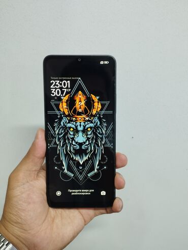 телефон poco x5: Poco C65, Б/у, 128 ГБ, цвет - Черный