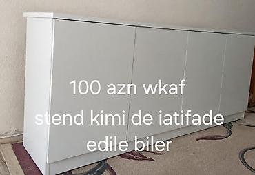 dolab ofis: Məhsul dəsti – mağaza/ofis mebeli və vitrinlər 1) İş masası – 70 AZN — 7