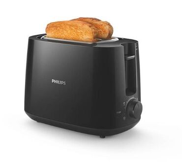 tost aparati qiymeti: Toster Philips, rəng - Qara, Yeni, Ödənişli çatdırılma