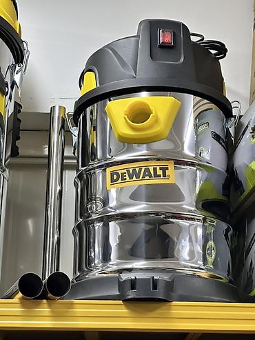 Промышленный пылесос DEWALT (нержавеющая сталь). - Корпус из